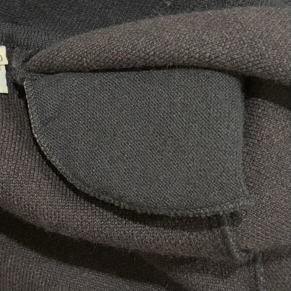 Vintage Sonia Rykiel Size L (40) Wool + Angora Cardigan Coatigan - Made in Italy - Picture 10 of 11